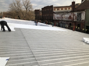 Manufacturing roofing project in Newark, Ohio — Duro-Tuff Retrofit