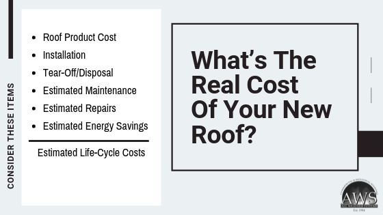 Cost of a New Roof: What to Consider Before Deciding