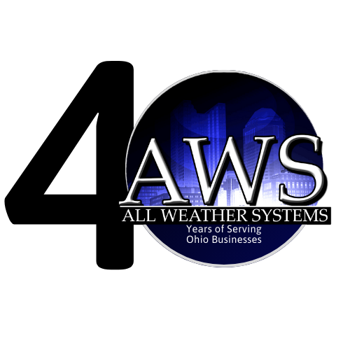 All Weather Systems 40 Year Logo