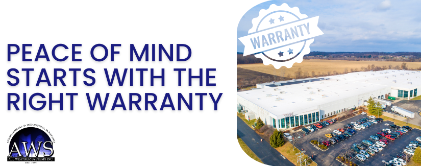 Peace of mind starts with understanding the types of roofing warranties offered by All Weather Systems Inc.